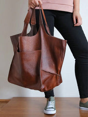 Dev Boyutlu Şık Tote Çanta 54