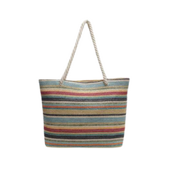 Bolsa de Playa Multicolor A Rayas 146