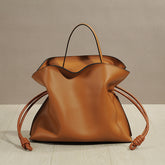 Side Laced Genuine Leather Bag 31