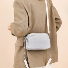 Bolso Bandolera de Piel Auténtica 14