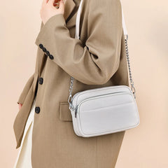 Bolso Bandolera de Piel Auténtica 14