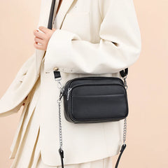 Bolso Bandolera de Piel Auténtica 14