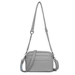 Bolso Bandolera de Piel Auténtica 14