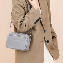 Bolso Bandolera de Piel Auténtica 14