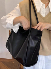 Şık Deri Tote Çanta 52