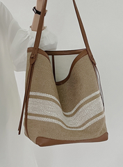 Bolso Tote Grande Tejido 46