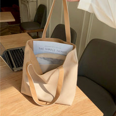 İki Tonlu Büyük Kapasiteli Tote Çanta 10