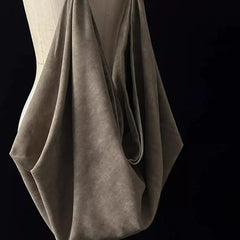 Gri Yumuşak Kanvas Çanta 163