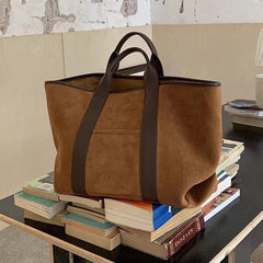 Süet Vintage El Çantası 113