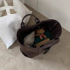 Süet Vintage El Çantası 113