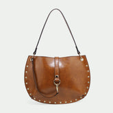 Artifical Leather Bag with Stud Details 117