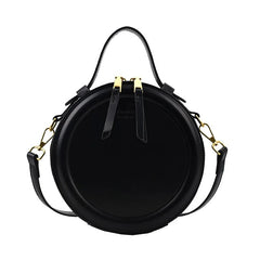 Minimalist Solid Color Round Bag 41