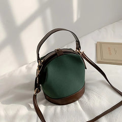 Bolso Tipo Cubo Bicolor 75