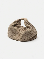 Tek Renk Örgü Çanta 62