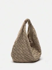 Tek Renk Örgü Çanta 62