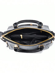 Timsah Desenli Çapraz 2li Çanta74