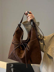 Şık Süet Tote Çanta 57