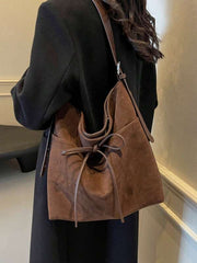 Şık Süet Tote Çanta 57