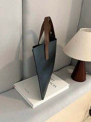 Şık Siyah Büyük Kapasiteli Tote Çanta 64