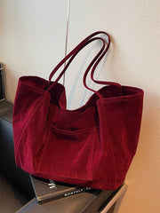 Düz Renk Kumaş Çanta 147