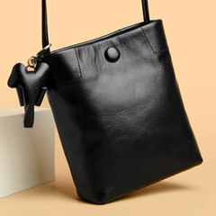 Hakiki Deri Dikey tasarım Mini Çanta 173