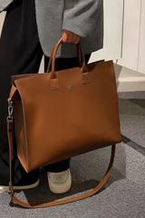 Vintage Büyük Kapasiteli Tote Çanta 165