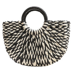 Yarım Daire Dokuma Çanta 11