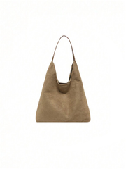 Vintage Süet Tote Çanta 58