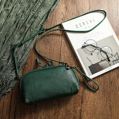 El Yapımı Hakiki Deri Crossbody Çanta 38