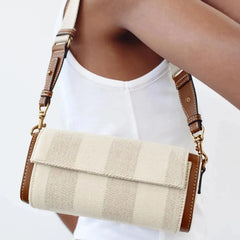 Wide-Strap Luxury Cylinder Bag 21