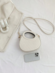 Dairesel Kendinden Çizgili Çanta 101