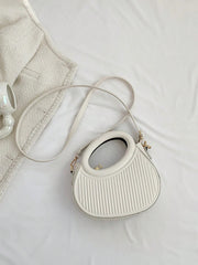 Dairesel Kendinden Çizgili Çanta 101