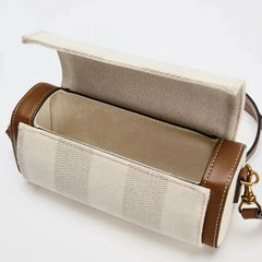 Wide-Strap Luxury Cylinder Bag 21